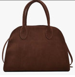 Sac a main en daim Camel